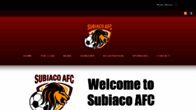 What Subiacosoccer.asn.au website looked like in 2018 (5 years ago)