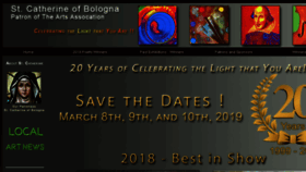 What Stcatharts.org website looked like in 2018 (6 years ago)