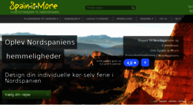 What Spainismore.dk website looked like in 2018 (5 years ago)