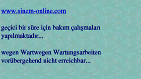 What Sinem-online.com website looked like in 2018 (7 years ago)