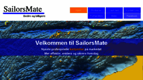 What Sailorsmate.com website looked like in 2018 (5 years ago)