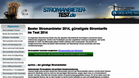 What Stromanbieter-test.de website looked like in 2018 (5 years ago)
