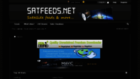What Satfeeds.net website looked like in 2018 (5 years ago)