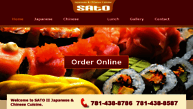 What Sato2stoneham.com website looked like in 2018 (5 years ago)