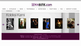 What Sewabutik.com website looked like in 2018 (5 years ago)