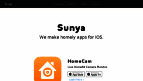 What Sunya.co.nz website looked like in 2018 (5 years ago)