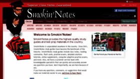 What Smokinnotes.com website looked like in 2018 (5 years ago)