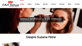 What Suzanapetre.ro website looked like in 2018 (5 years ago)