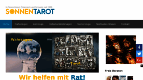 What Sonnentarot.de website looked like in 2018 (5 years ago)