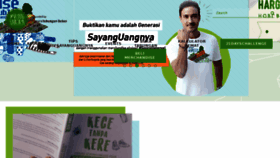 What Sayanguangnya.com website looked like in 2018 (5 years ago)