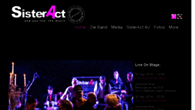 What Sisteract.info website looked like in 2018 (5 years ago)