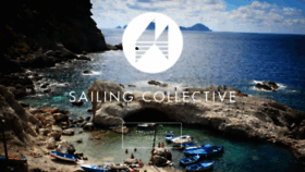 What Sailingcollective.com website looked like in 2018 (5 years ago)
