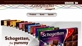 What Schogetten.com website looked like in 2018 (5 years ago)