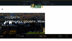 What Schuylkill.org website looked like in 2018 (5 years ago)