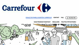 What Satysfakcja.carrefour.pl website looked like in 2018 (5 years ago)