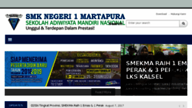 What Smkn1martapura.sch.id website looked like in 2018 (5 years ago)