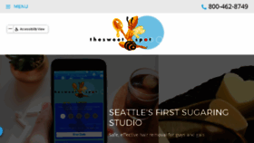 What Sweetspotseattle.com website looked like in 2018 (5 years ago)