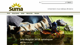 What Suma.co.uk website looked like in 2018 (5 years ago)