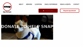 What Snapus.org website looked like in 2018 (5 years ago)