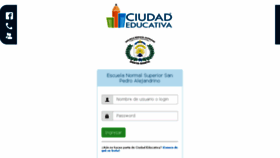 What Spalejandrino.ciudadeducativa.com website looked like in 2018 (5 years ago)
