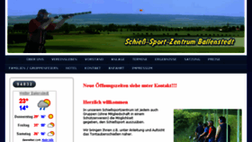 What Schiess-sport-ballenstedt.de website looked like in 2018 (5 years ago)