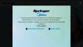 What Springer.com.br website looked like in 2018 (5 years ago)