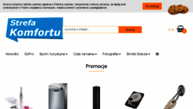 What Strefa-komfortu.pl website looked like in 2018 (5 years ago)