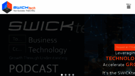 What Swicktech.com website looked like in 2018 (5 years ago)