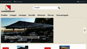 What Schirmherrschaft.de website looked like in 2018 (5 years ago)