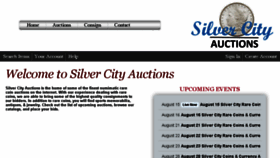 What Silvercityauctions.com website looked like in 2018 (5 years ago)