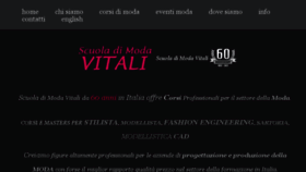What Scuolavitali.com website looked like in 2018 (5 years ago)