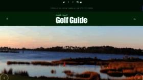 What Southcoastgolfguide.com website looked like in 2018 (5 years ago)
