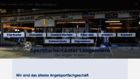 What Sportfischercenter.de website looked like in 2018 (5 years ago)