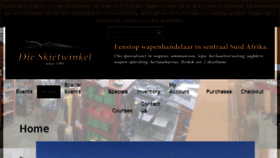 What Skietwinkel.com website looked like in 2018 (5 years ago)