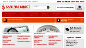 What Safefiredirect.co.uk website looked like in 2018 (5 years ago)