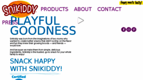 What Snikiddy.com website looked like in 2018 (5 years ago)