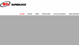 What Superlock.ci website looked like in 2018 (5 years ago)