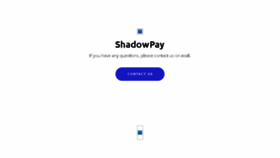 What Shadowpay.com website looked like in 2018 (5 years ago)
