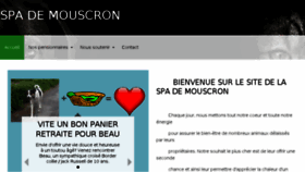 What Spa-mouscron.be website looked like in 2018 (8 years ago)