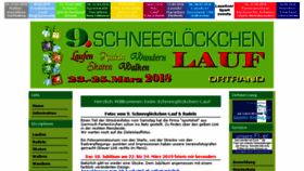 What Schneeglocke.de website looked like in 2018 (5 years ago)