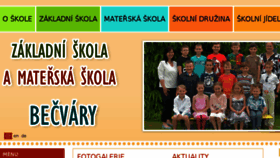 What Skola-becvary.cz website looked like in 2018 (5 years ago)