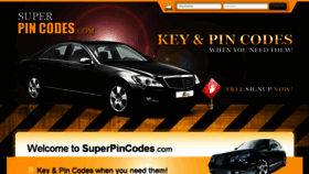 What Superpincodes.com website looked like in 2018 (5 years ago)