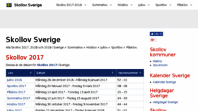 What Skollov-se.se website looked like in 2018 (5 years ago)