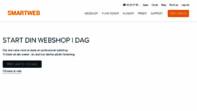 What Smartweb.dk website looked like in 2018 (5 years ago)