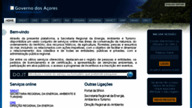 What Servicos-sraa.azores.gov.pt website looked like in 2018 (5 years ago)