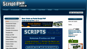 What Scriptphp.com.br website looked like in 2018 (5 years ago)