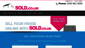 What Sold.co.uk website looked like in 2018 (5 years ago)