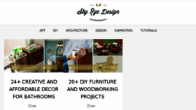 What Skyryedesign.com website looked like in 2018 (7 years ago)