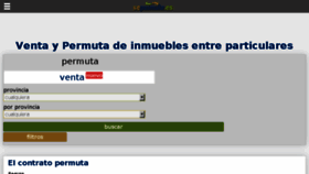 What Sepermuta.es website looked like in 2018 (5 years ago)