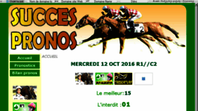 What Succesprono.1s.fr website looked like in 2018 (5 years ago)